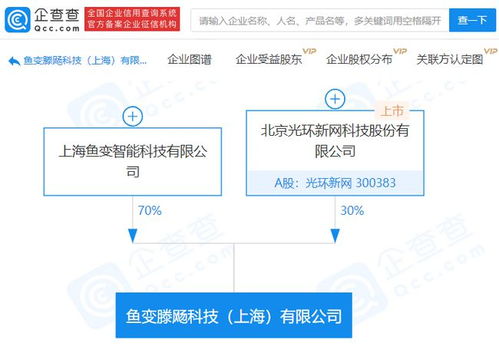光環新網參股成立科技新公司，聚焦人工智能基礎軟件開發